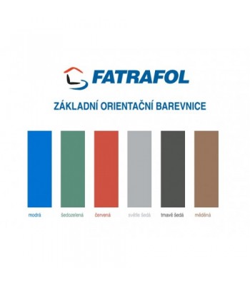 Fatrafol 810 Barevná -1,5 mm / 1,3 m - 26m2